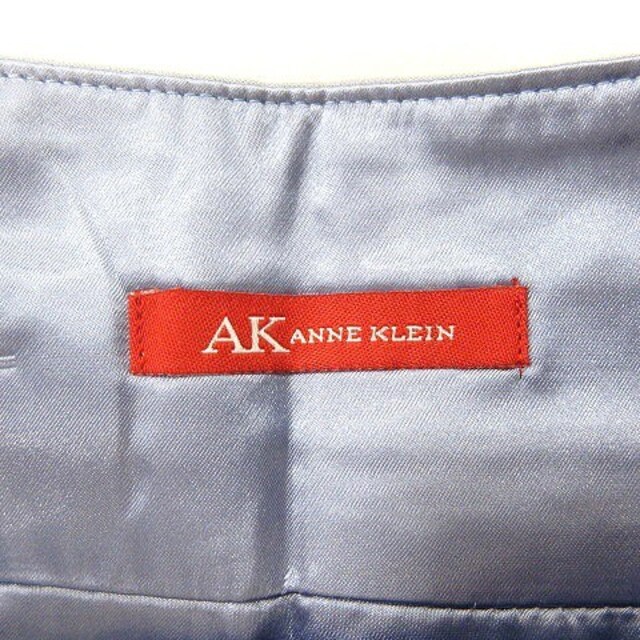 ANNE KLEIN(アンクライン)のアンクライン フレアスカート ミモレ ロング 9 水色 ライトブルー ■MO レディースのスカート(ロングスカート)の商品写真