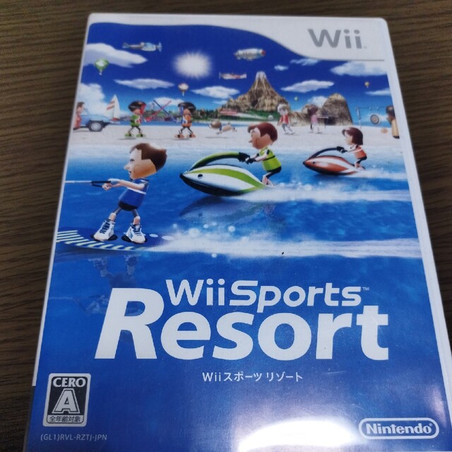 Wii スポーツ resort エンタメ/ホビーのゲームソフト/ゲーム機本体(家庭用ゲームソフト)の商品写真