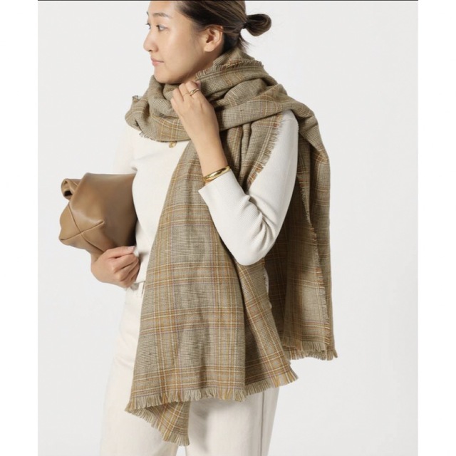 22AW THROW スロー ストール Deuxieme Classe チェック | フリマアプリ ラクマ