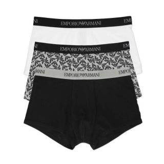 エンポリオアルマーニ(Emporio Armani)の【3枚】EMPORIO ARMANI ボクサーパンツ 54077225 M(ボクサーパンツ)