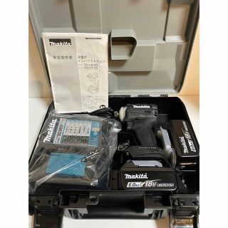 マキタ(Makita)のマキタ TD171DRGXB フルセット黒6.0Ahバッテリーx2充電器ケース付(工具/メンテナンス)