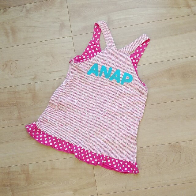 ANAP Kids(アナップキッズ)のアナップ　ワンピース　120cm キッズ/ベビー/マタニティのキッズ服女の子用(90cm~)(ワンピース)の商品写真