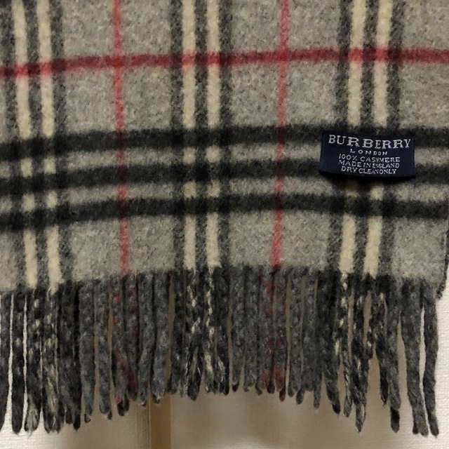 BURBERRY(バーバリー)の【Burbbery】バーバリー ピュアカシミア100% リバーシブル マフラー メンズのファッション小物(マフラー)の商品写真