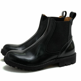 フィオレンティーニ ベイカー／FIORENTINI+BAKER サイドゴアブーツ シューズ 靴 メンズ 男性 男性用レザー 革 本革 ブラック 黒  JONTY-15 Vibramソール(ブーツ)
