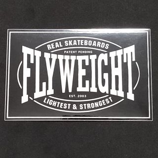 FLYWEIGHT REAL SKATEBORADS ステッカー 未使用 旧物(スケートボード)