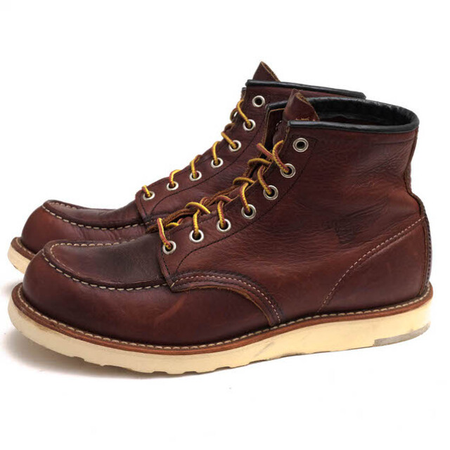 レッドウィング／RED WING ワークブーツ シューズ 靴 メンズ 男性 男性用レザー 革 本革 ブラウン 茶  8138 6inch CLASSIC MOC TOE IRISH SETTER アイリッシュセッター モックトゥ 定番 グッドイヤーウェルト製法