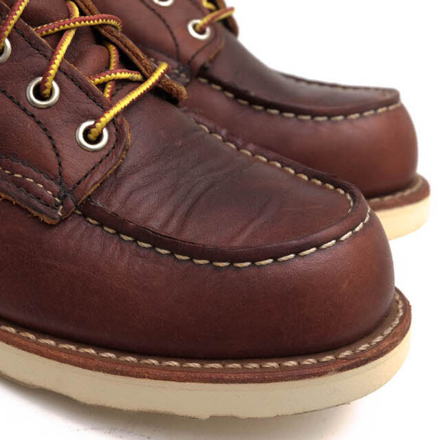 レッドウィング／RED WING ワークブーツ シューズ 靴 メンズ 男性 男性用レザー 革 本革 ブラウン 茶  8138 6inch CLASSIC MOC TOE IRISH SETTER アイリッシュセッター モックトゥ 定番 グッドイヤーウェルト製法