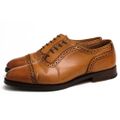 トリッカーズ/Tricker's シューズ ビジネスシューズ 靴 ビジネス メンズ 男性 男性用レザー 革 本革 ブラウン 茶 M6143 Belgrave ベルグレイブ クォーターブローグ キャップトゥ グッドイヤーウェルト製法