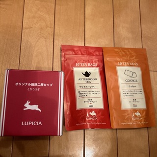 ルピシア(LUPICIA)のルピシア★耐熱カップ＆ティーバッグ紅茶セット(茶)