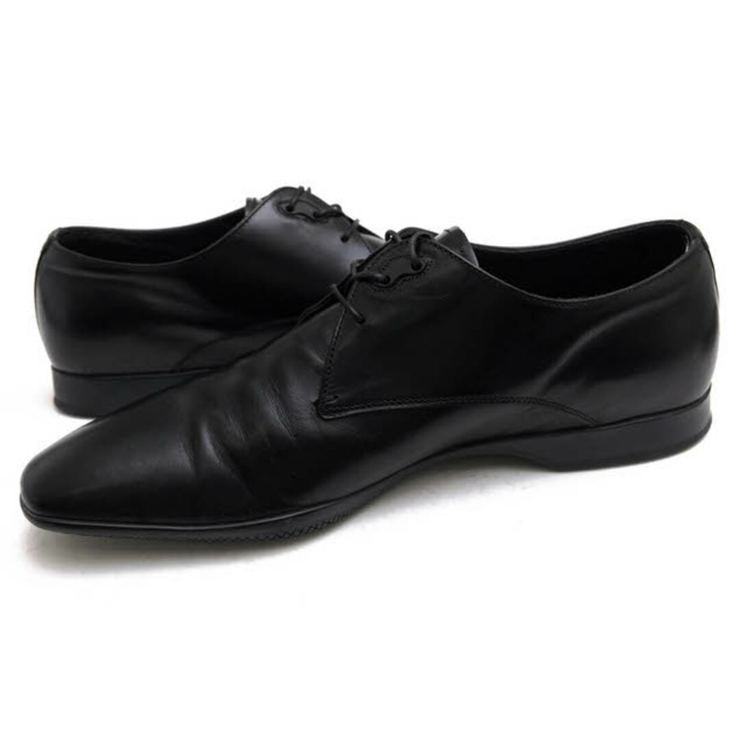 プラダ／PRADA シューズ ビジネスシューズ 靴 ビジネス メンズ 男性 男性用レザー 革 本革 ブラック 黒 4E1347 SMART CALF  プレーントゥ