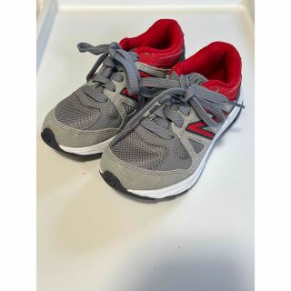 ニューバランス(New Balance)のニューバランス　スニーカー　グレー　16.5(スニーカー)