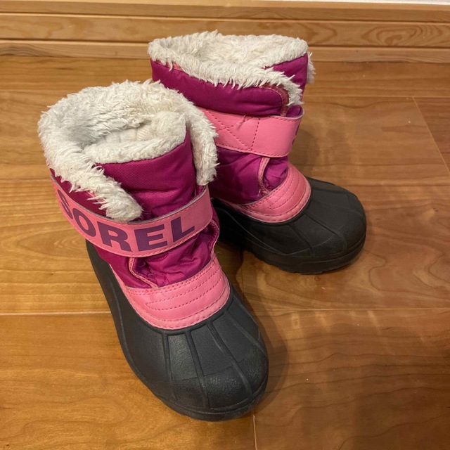 SOREL(ソレル)のSOREL  ブーツ　キッズ　16センチ キッズ/ベビー/マタニティのキッズ靴/シューズ(15cm~)(ブーツ)の商品写真