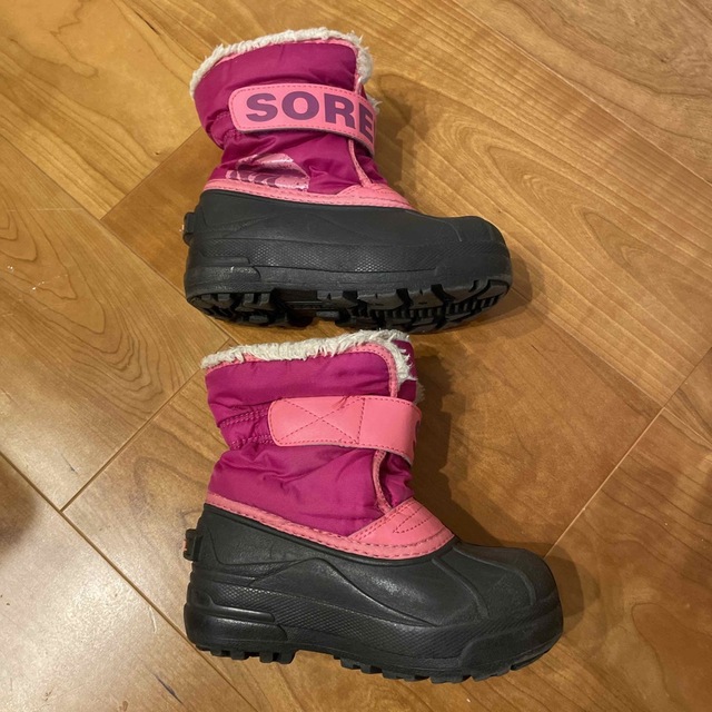 SOREL(ソレル)のSOREL  ブーツ　キッズ　16センチ キッズ/ベビー/マタニティのキッズ靴/シューズ(15cm~)(ブーツ)の商品写真