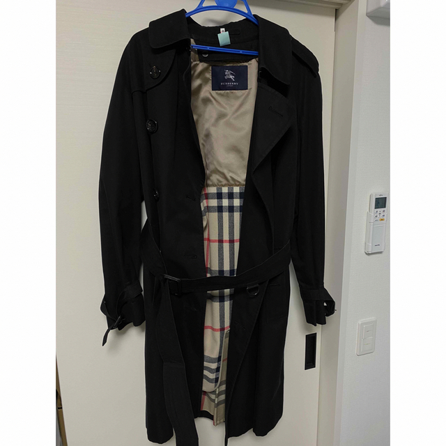 冬春秋 バーバリー コート 黒 メンズ 正規品 | labiela.com