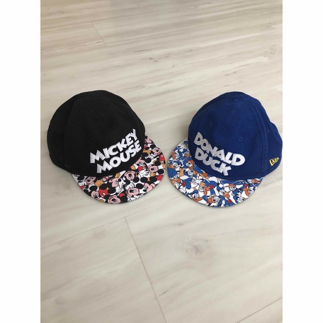 NEW ERA(ニューエラー)のディズニー　ニューエラ　キャップ　コラボ　セット キッズ/ベビー/マタニティのこども用ファッション小物(帽子)の商品写真