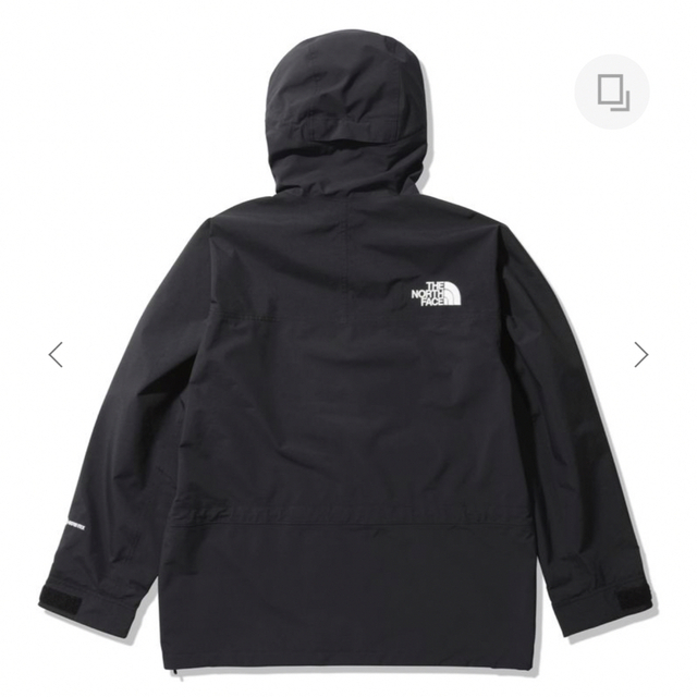 THE NORTH FACE(ザノースフェイス)のTHE NORTH FACE  ノースフェイス　マウンテンライトジャケット黒M メンズのジャケット/アウター(マウンテンパーカー)の商品写真