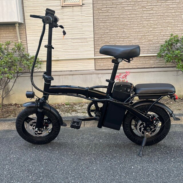 キーレス防犯タイヤロック めちゃ速 リミッターカット フル電動自転車