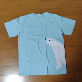 ムジルシリョウヒン(MUJI (無印良品))の無印良品　アニマルＴシャツ　しろくま　150　子供服(Tシャツ/カットソー)