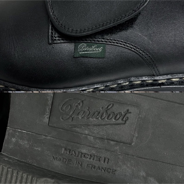 Paraboot - PARABOOT ARROWS別注 ベロクロモデル VIENNE プレーントゥ