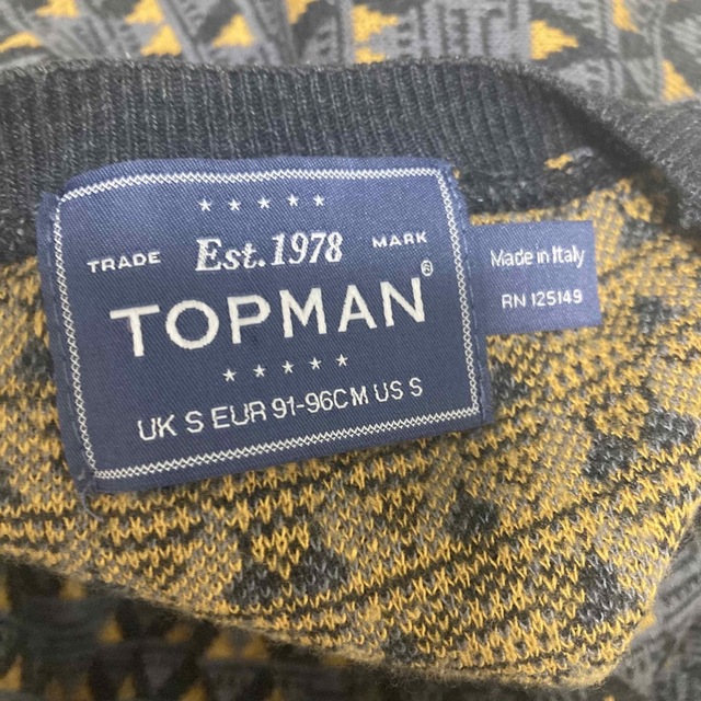 TOPMAN(トップマン)のセーター　TOPMAN メンズ メンズのトップス(ニット/セーター)の商品写真