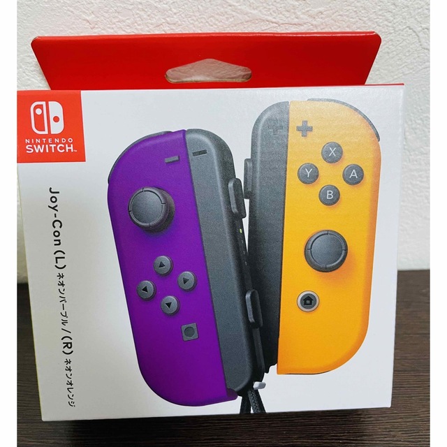 Joy-Con（L） ネオンパープル/（R） ネオンオレンジジョイコン