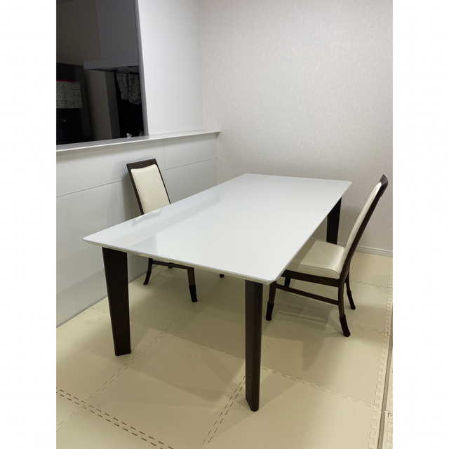 ダイニングテーブル　200×100×70 インテリア/住まい/日用品の机/テーブル(ダイニングテーブル)の商品写真