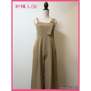 ダブルクローゼット(w closet)のダブルクローゼット　オーバーオール(サロペット/オーバーオール)