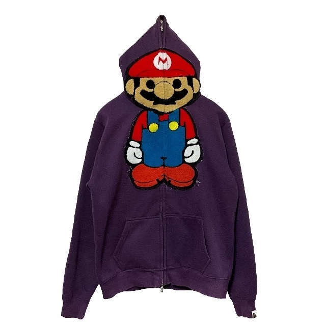 A Bathing Ape - Baby Milo × Mario Hoodie 本店は indigofinance.fr