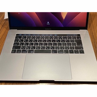 マック(Mac (Apple))のMacBook Pro (15-inch 2017)  スペースグレイ(ノートPC)