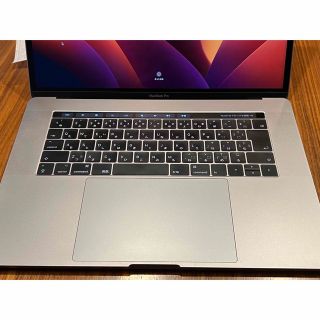 マック(Mac (Apple))のMacBook Pro (15-inch 2017)  スペースグレイ(ノートPC)