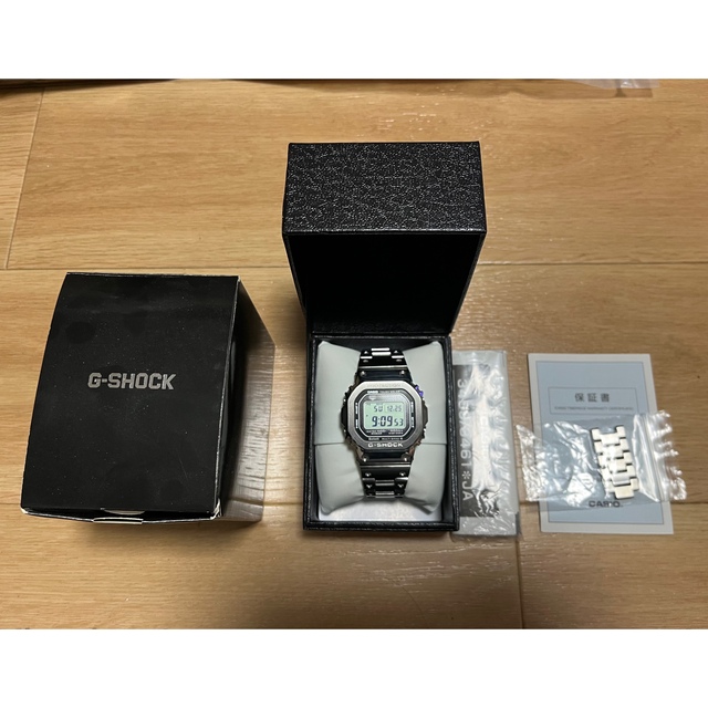 ラスト1点 国内正規品 G-SHOCK GMW B5000D-1JF シルバー