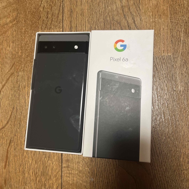 Google Pixel - Googlepixel6a charcoal au SIMフリーの通販 by ...