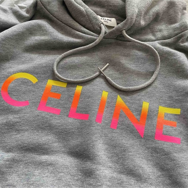 高評価の贈り物 celine - CELINE セリーヌ パーカー トレーナー ロゴ 