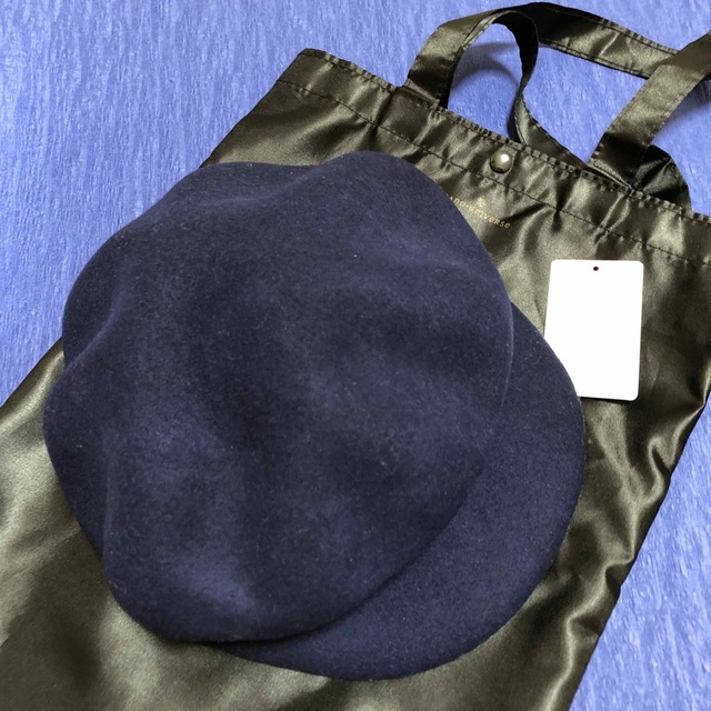 nano・universe(ナノユニバース)のナノユニバース　キャスケット　紺　ロイヤルブルー　袋付き レディースの帽子(キャスケット)の商品写真