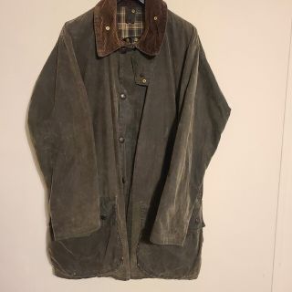 バーブァー(Barbour)のBarbour／バブアー　ボーダー・ジャケット　ビンテージ(ミリタリージャケット)