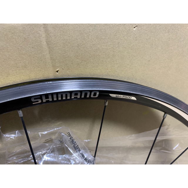 SHIMANO(シマノ)のSHIMANO WH-R500 前後セット スポーツ/アウトドアの自転車(パーツ)の商品写真