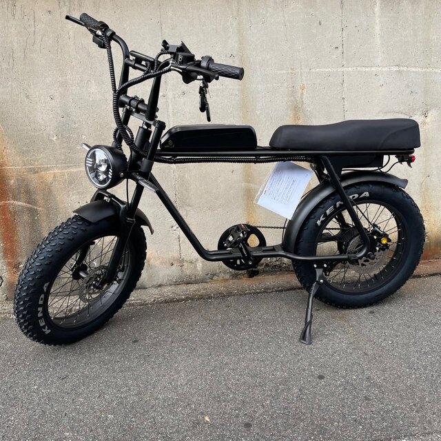 爆速 アメリカンモンスター フル電動自転車 アクセル付 ひねちゃ