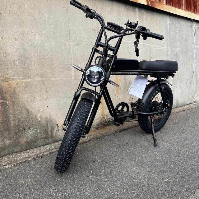 爆速 アメリカンモンスター フル電動自転車 アクセル付 ひねちゃ