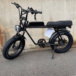 爆速　アメリカンモンスター　フル電動自転車　アクセル付　ひねちゃ　モペット(車体)