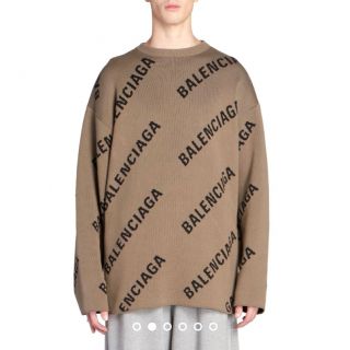 バレンシアガ BALENCIAGA ニット
 16年 460378 クリーム