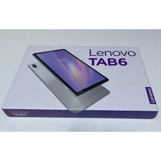 ソフトバンク(Softbank)のLenovo TAB6 ムーンホワイト(タブレット)