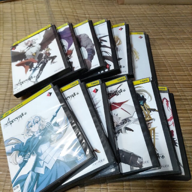 Fate/Apocrypha DVD 12巻 全巻セット エンタメ/ホビーのDVD/ブルーレイ(アニメ)の商品写真