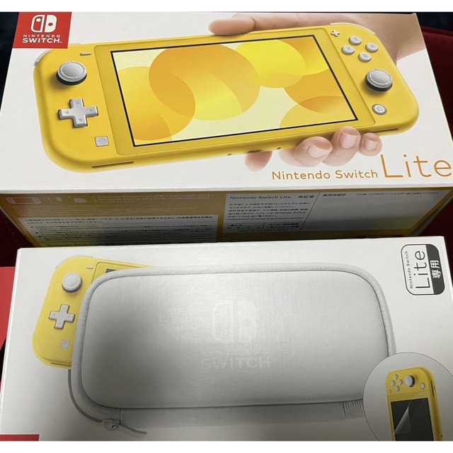 エンタメ/ホビーNintendo Switch Lite イエロー 2022 12 24購入