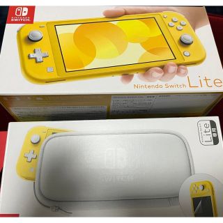 ニンテンドースイッチ(Nintendo Switch)のNintendo Switch Lite イエロー 2022 12 24購入(携帯用ゲーム機本体)