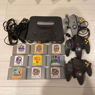 ニンテンドウ64(NINTENDO 64)のニンテンドー64セット⭐️ラクマ安心パック配送(家庭用ゲーム機本体)