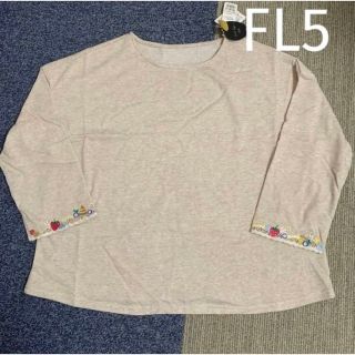 フランシュリッペ(franche lippee)の新品 未使用 トレーナー トップス 7分袖 FL5 フランシュリッペ ブラック(カットソー(長袖/七分))