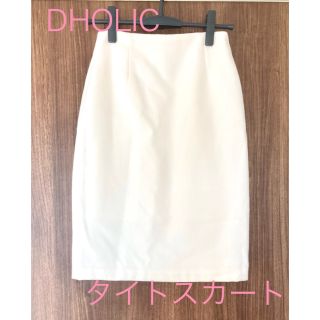 ディーホリック(dholic)のDHOLIC タックミディタイトスカート(ひざ丈スカート)