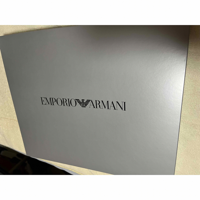 Emporio Armani(エンポリオアルマーニ)の【いちごみるく様専用】アルマーニ 紳士ソックス 3足セット メンズのレッグウェア(ソックス)の商品写真