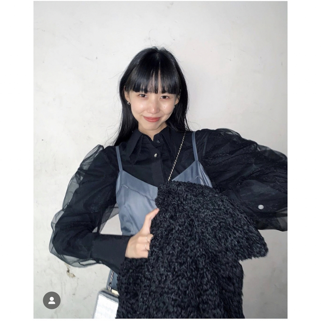 MOUSSY TULLE LAYERED シャツ ホリデーコレクション MOUSSY TULLE LAYERED シャツ ホリデーコレクション