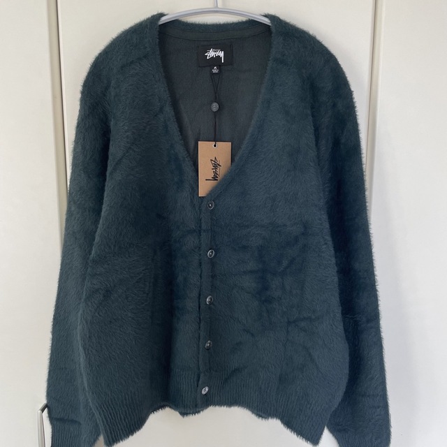 STUSSY(ステューシー)の【完売商品】Stussy Shaggy Cardigan サイズM メンズのトップス(カーディガン)の商品写真